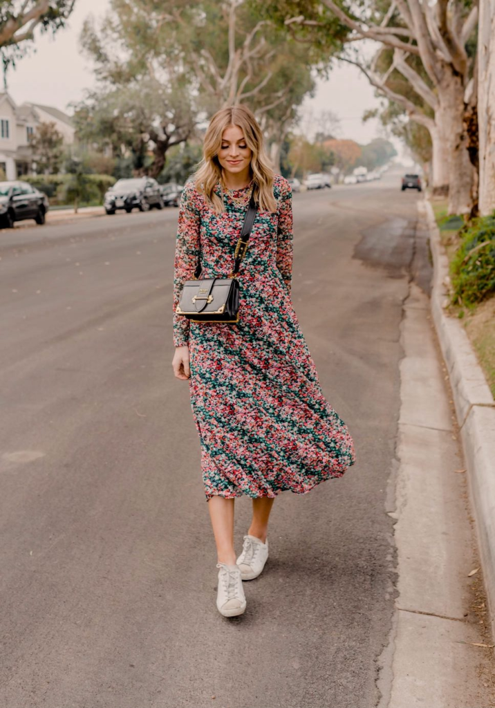 Floral Dress Spring Outfit