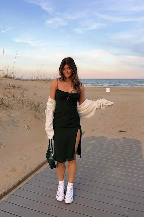 Casual Date Night Outfit Ideas with Sneakers