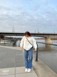 Oversized Sweater with Jeans 