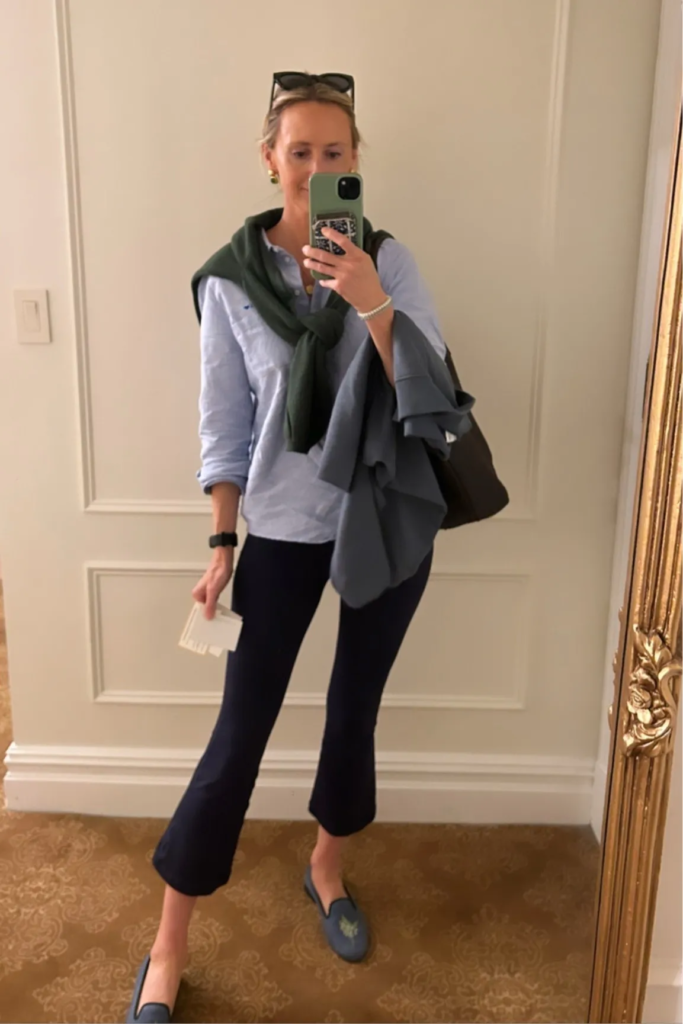 Layered Outfit for Flights 