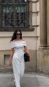 All-White Evening Ensemble