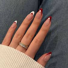 Classic Red French Tips