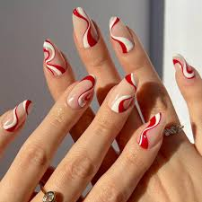 Swirl Nail Art