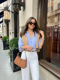 Blue Stripes and White Canvas