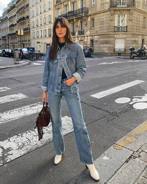Denim on Denim Look