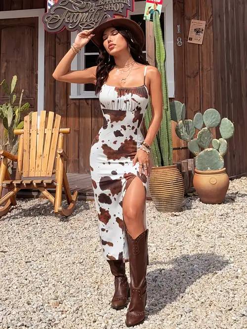 Cowgirl Dress + Boots