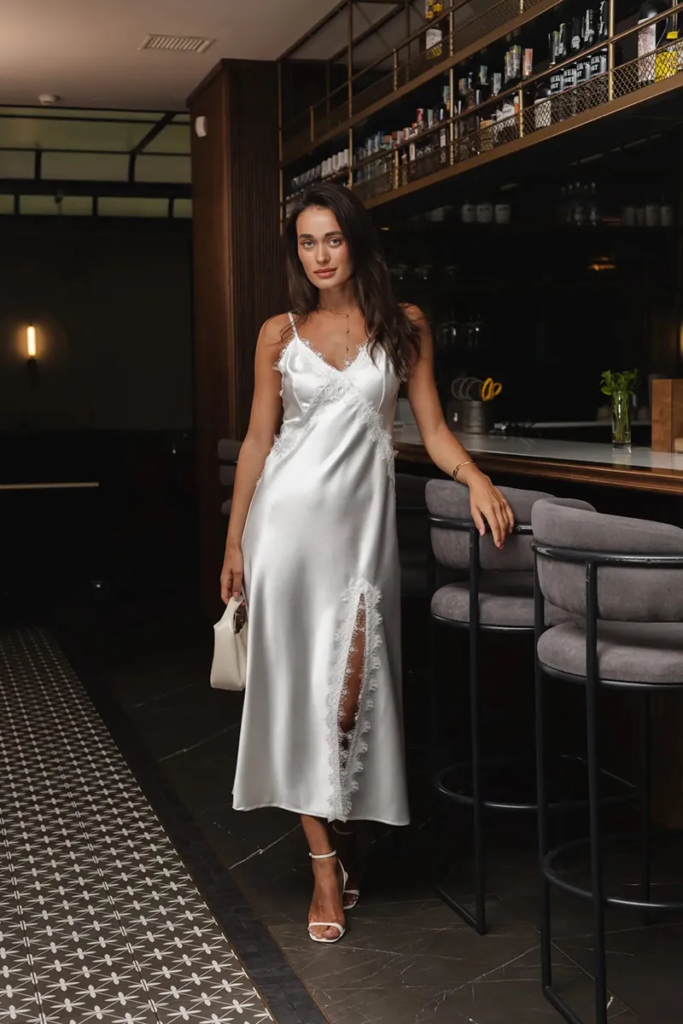 Satin Slip Dress