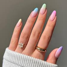 Pastel Ombre Nails