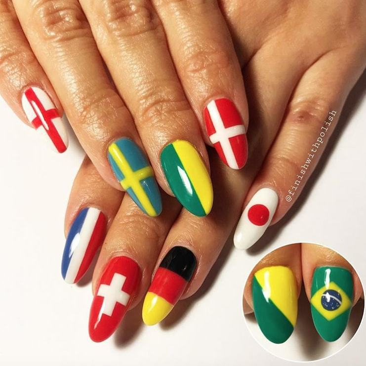 National Flag Nails