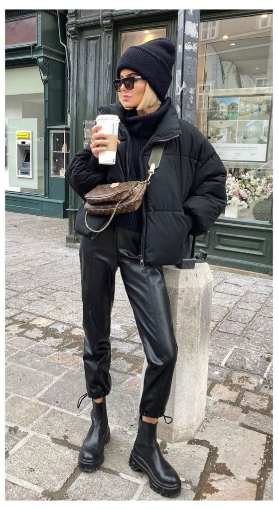 Leather Vest and Boots