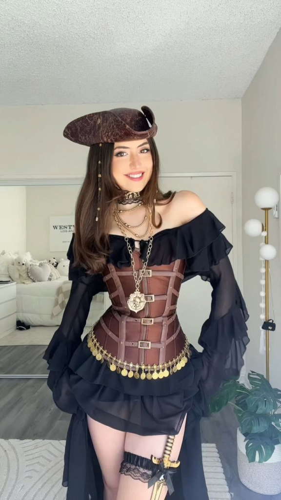 Pirate Dress with Belt